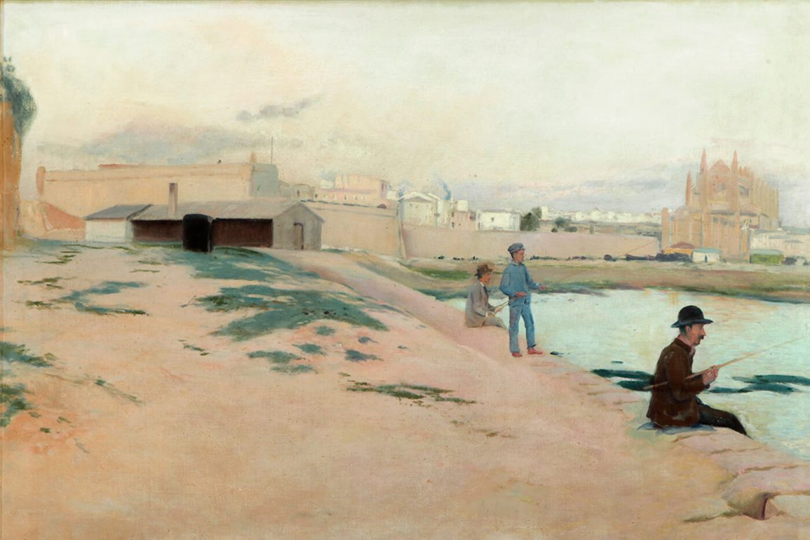 illa de la calma mallorca santiago rusiñol ensaïmada