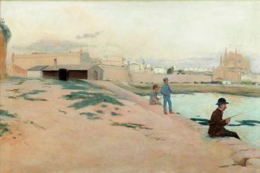 illa de la calma mallorca santiago rusiñol ensaïmada