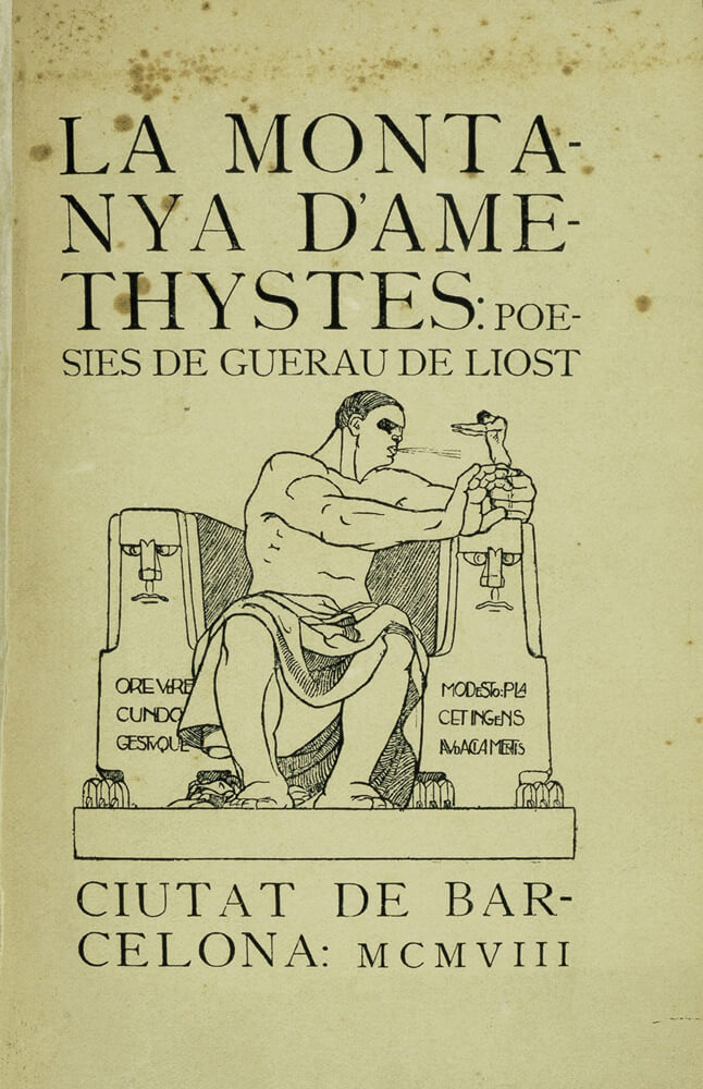 muntanya d'ametistes guerau de liost noucentisme noucentista poemes poema sonet poesia literatura catalana montseny catalunya josep carner