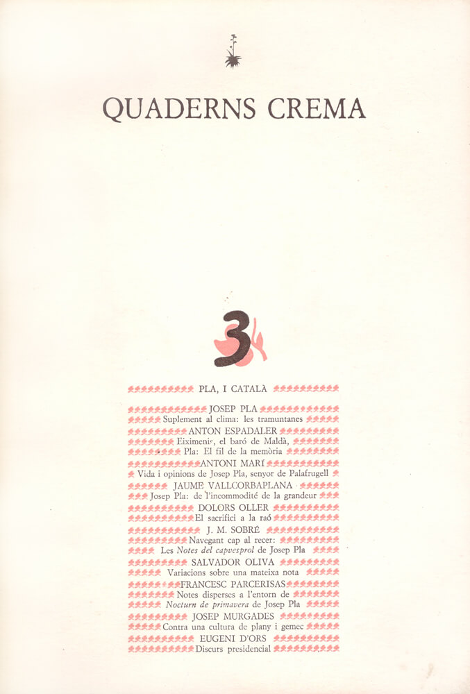 Pla, i català: contra una cultura de plany i gemec – Josep Murgades 59 contra una cultura de plany i gemec josep murgades quaderns crema josep pla assaig paper català