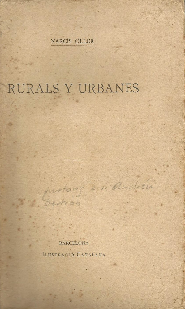 Un divendres de la Solís – Narcís Oller 58 narcis oller un divendres de la solís rurals i urbanes pilar prim
